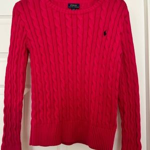 Ralf Lauren 100%cotton classic knit sweater